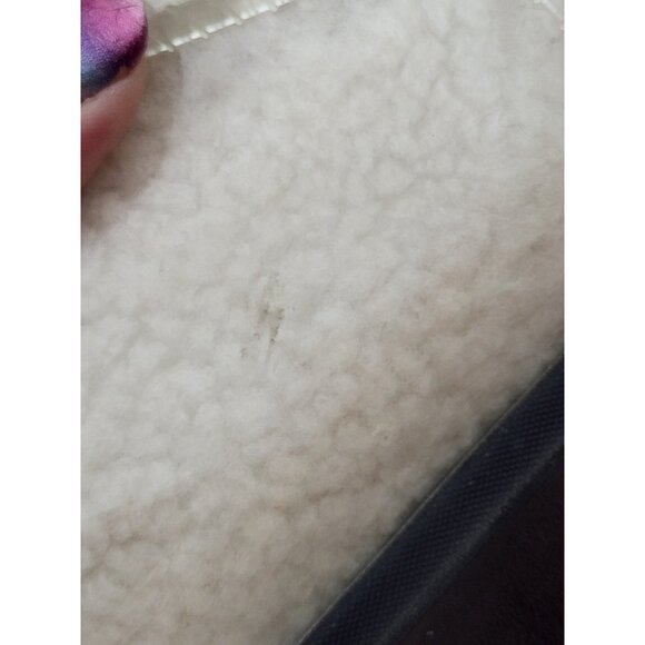 Koolaburra by UGG Ankle Boots Women Clear Waterproof Faux Fur Size 8 Brown Trim - Picture 9 of 9